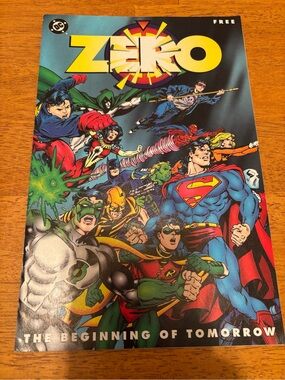 1994 Zero: The Beginning Of Tomorrow DC Comics Sampler Wizard Supplement